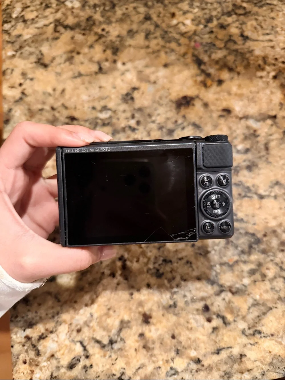 Canon SX730 HS Compact Digital Camera - Dark Gray